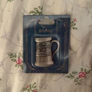 Warner Bros. Silver Butterbeer Mug Magnet